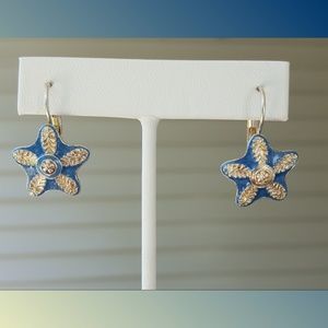Starfish Leverback Earrings